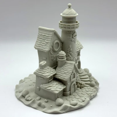 Mô hình Cảnh hải đăng – Tiểu cảnh Fantasy ven biển