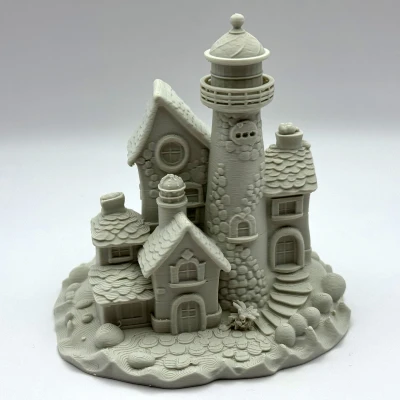 Mô hình Cảnh hải đăng – Tiểu cảnh Fantasy ven biển