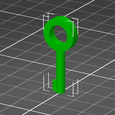 Chìa Khóa Còng Tay Thật (Không Cần Phụ Kiện Thêm)