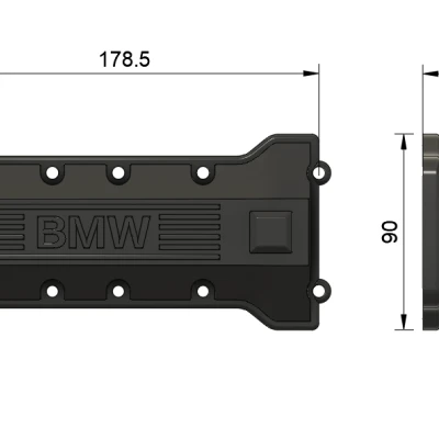 Móc chìa khóa "động cơ cũ" BMW