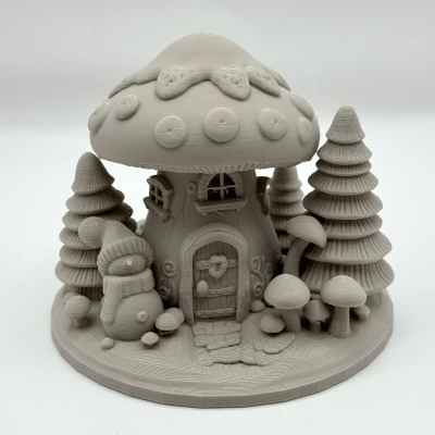 Cảnh Nhà Tiên Ông Giáng Sinh Tuyệt Đẹp