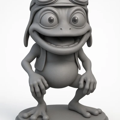 Mô hình Ếch Điên Crazy Frog