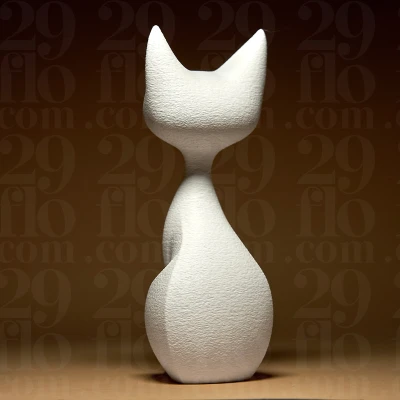 Tượng Mèo Thanh Lịch