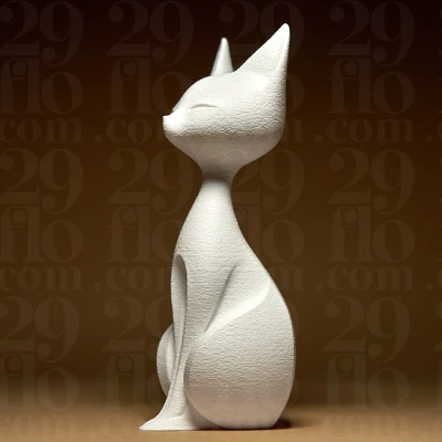 Tượng Mèo Thanh Lịch