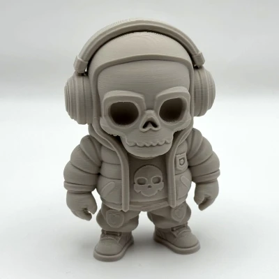 Mô Hình Skeleton Nghe Nhạc Chất Lừ