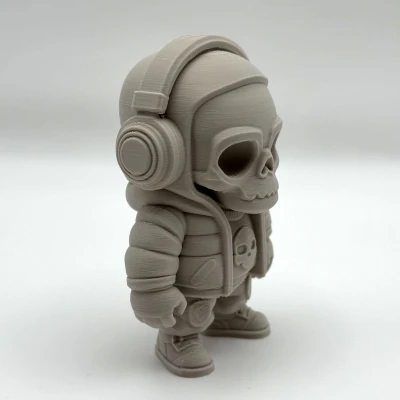 Mô Hình Skeleton Nghe Nhạc Chất Lừ