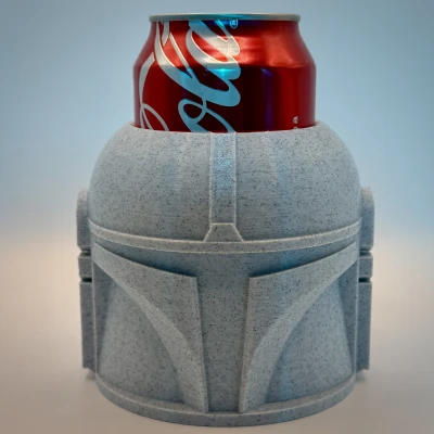 Nón Mandalorian Giữ Lon Bia