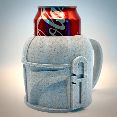 Nón Mandalorian Giữ Lon Bia
