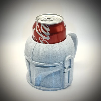 Nón Mandalorian Giữ Lon Bia