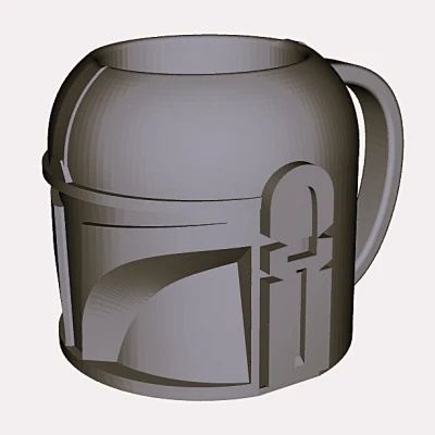 Nón Mandalorian Giữ Lon Bia