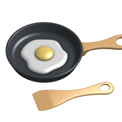 Trứng Ốp La Trong Chảo