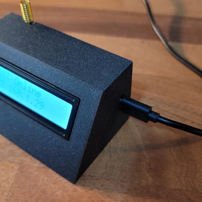 Vỏ Hộp ESP32 Màn Hình LCD 16x2 và LoRa