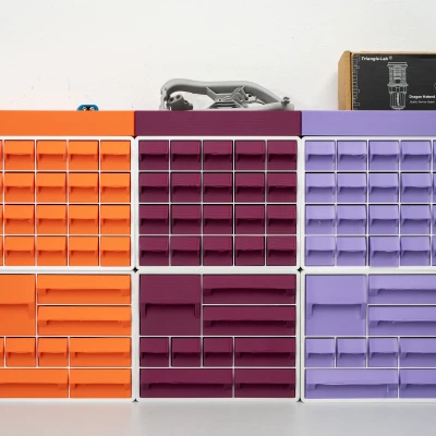 Bộ Tổ Chức Ốc Vít Kích Thước Tùy Chỉnh (Có Khay Nam Châm)