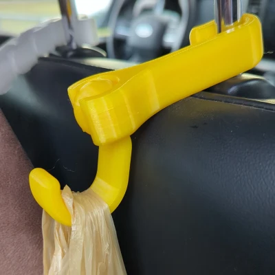 Móc treo đồ sau ghế - Cải tiến