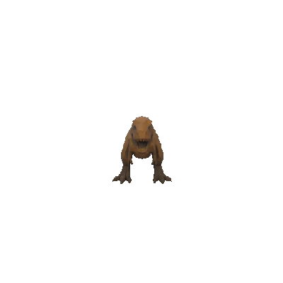 Khủng long T-Rex chân thấp đứng