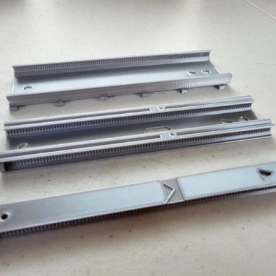 Hệ thống ngăn kéo FuExRaPiLiRa: Mở rộng hoàn toàn, bánh răng hành trình, ray trượt