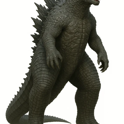 Tượng Godzilla Hùng Vĩ