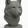 Tượng bán thân Sói - Thumbnail 1