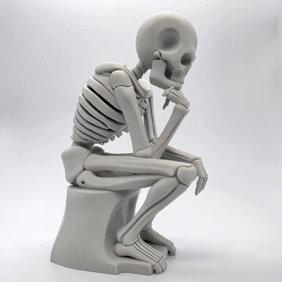 Tượng Bộ Xương Đang Suy Tư