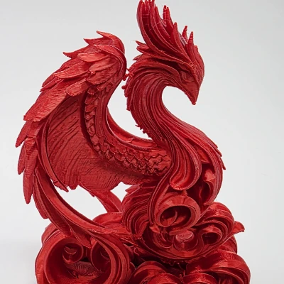 Tượng Phượng Hoàng Trỗi Dậy