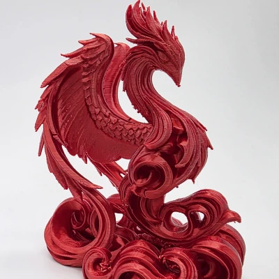 Tượng Phượng Hoàng Trỗi Dậy