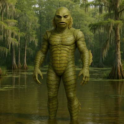 Mô hình Quái vật Đầm lầy Đen (The Creature from the Black Lagoon)