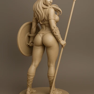 Nữ Chiến Binh Amazon Sexy – Mô Hình Sơn Phết