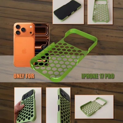 Ốp Lưng iPhone 17 Pro Thiết Kế Lục Giác