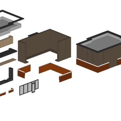 Mô hình Tí Hon 1:64 Starbucks Diorama