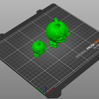 Mô Hình/Móc Khóa Bí Ngô Ma Quái