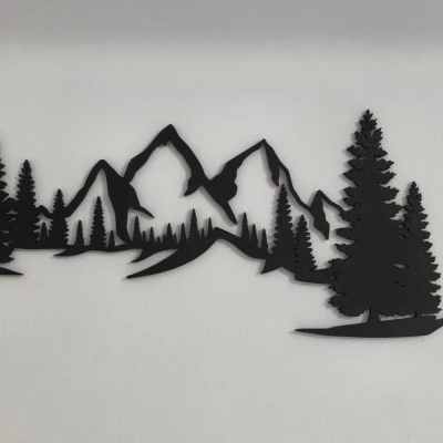 Tranh Treo Tường Núi & Cây Thông