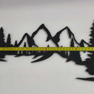 Tranh Treo Tường Núi & Cây Thông