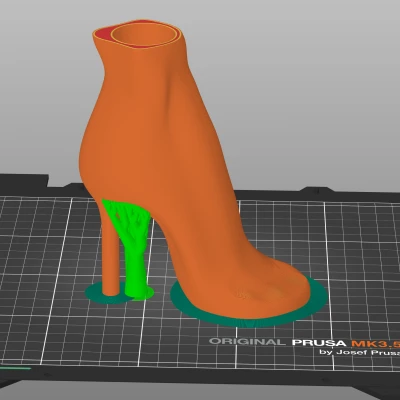 Chân Kê Hoa Giày Cao Gót