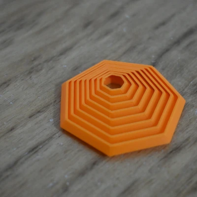 Đồ Chơi Fidget Heptagon Xoáy Mini