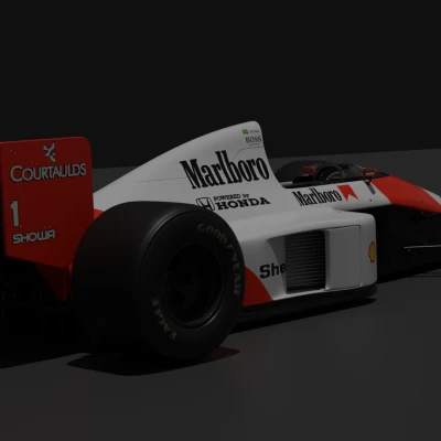 Xe F1 McLaren MP4 (Tưởng Niệm Ayrton Senna)