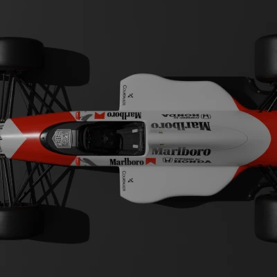 Xe F1 McLaren MP4 (Tưởng Niệm Ayrton Senna)