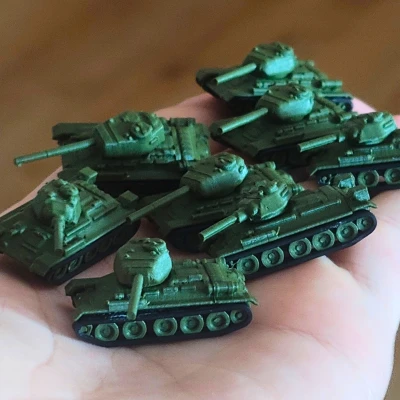 Mô hình xe tăng hạng trung T-34 của Liên Xô