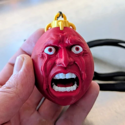 Móc Khóa Behelit - Bản In 3D Cảm Hứng Từ Berserk