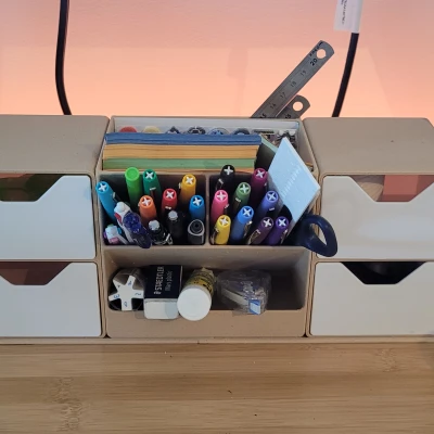 Hộp bút kiêm ngăn kéo đựng đồ