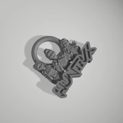 Móc Khóa Huntrix Kpop Demon Hunters Phiên Bản Fan Meeting