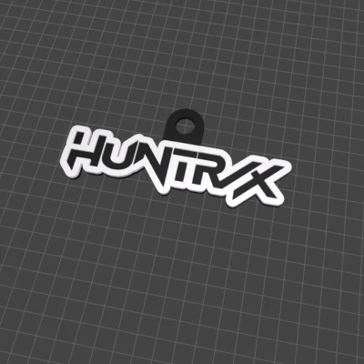 Móc khóa Huntrix Kpop Demon Hunters Fanart Logo