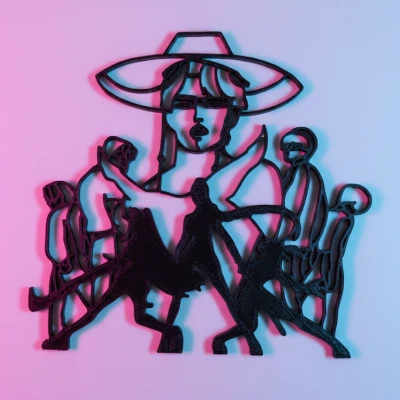 FanArt KPop Thợ Săn Quỷ Huntrix và Saja Boys