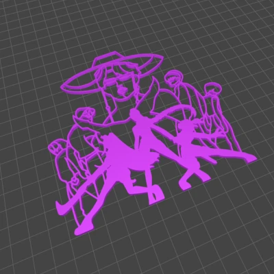 FanArt KPop Thợ Săn Quỷ Huntrix và Saja Boys