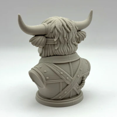 Tượng Bò Cao Nguyên Phong Cách Steampunk