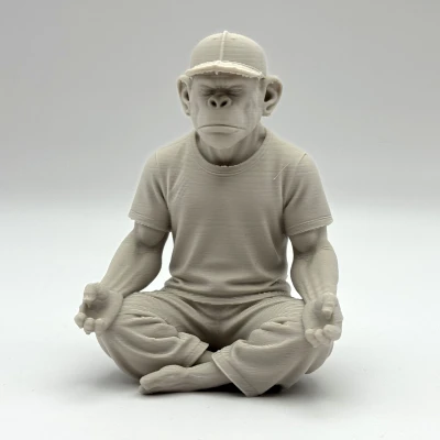 Khỉ Zen - Tượng Khỉ Thiền Định Yên Bình