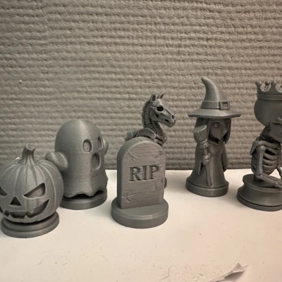 Bộ Cờ Vua Halloween – Kinh Dị & Vui Nhộn!