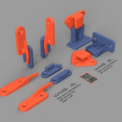 Giá Treo Tường - Hệ Thống Gài Bên Hông Có Khóa An Toàn