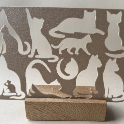 Khuôn Cắt Hình Bóng Mèo