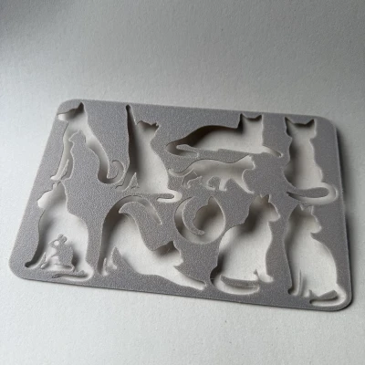 Khuôn Cắt Hình Bóng Mèo