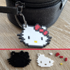 Móc Khóa Hello Kitty 8-bit Lắp Ráp Đa Mảnh – Dễ Dàng Không Cần Keo - Thumbnail 1